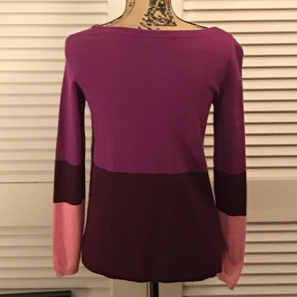 Talbots Color Block Sweater - Picture 3 of 4